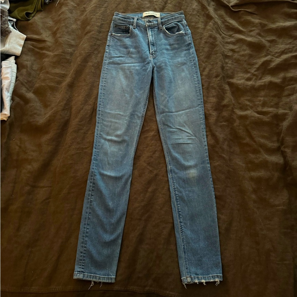 Reformation skinny jeans